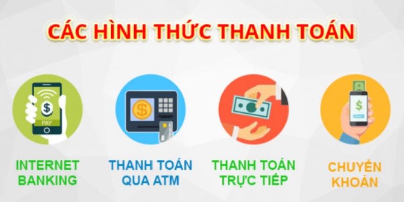 Xem qua các phương thức thanh toán và lựa chọn 