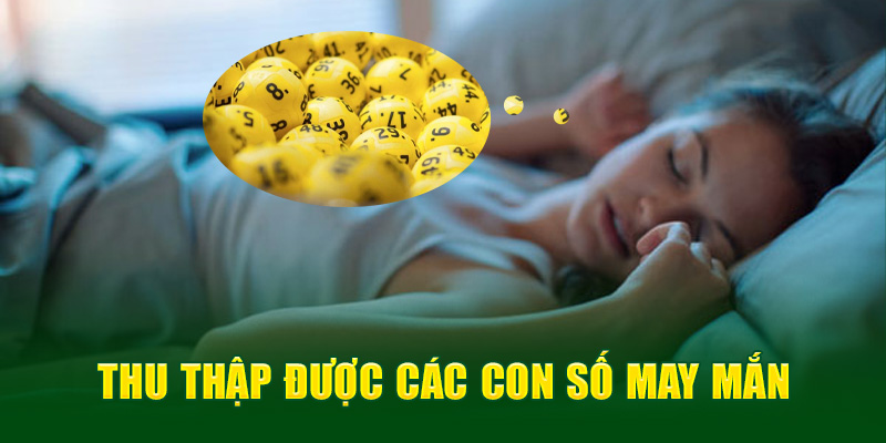 Thu thập được các con số may mắn 